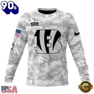 NFL Cincinnati Bengals Arctic Camo Salute To Service 2026 Design Hoodie, T Shirt, Sweatshirt, NFL Trending Shirt Nfl Cincinnati Bengals Arctic Camo Salute TO Service 2026 Design Hoodie T Shirt Sweatshirt 2