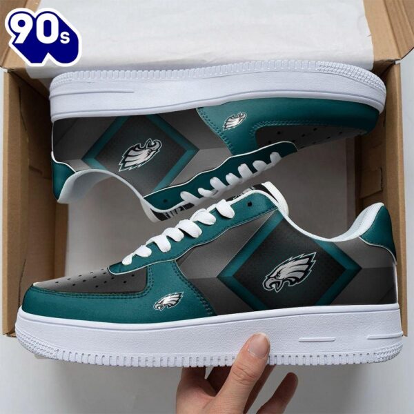NFL Custom  Philadelphia Eagles Air Force 1 Shoes For Fans