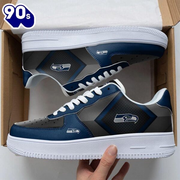 NFL Custom  Seattle Seahawks Air Force 1 Shoes For Fans