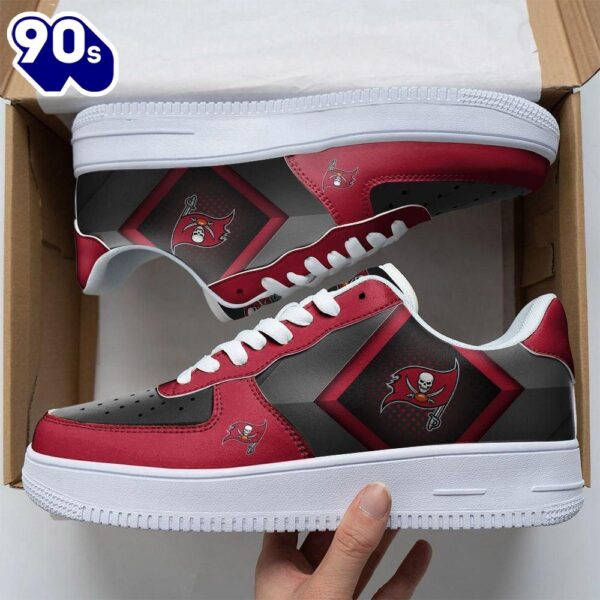 NFL Custom  Tampa Bay Buccaneers Air Force 1 Shoes For Fans