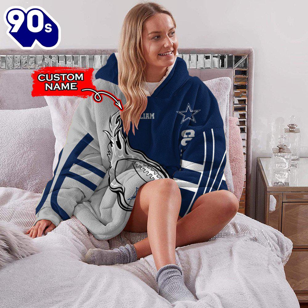 NFL Dallas Cowboys Custom Huggle Hoodie NFL Dallas Cowboys Custom Huggle Hoodie