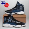 NFL Dallas Cowboys Custom Name Special Hexa Logo Air Jordan 13 Sneakers Gift Xmas