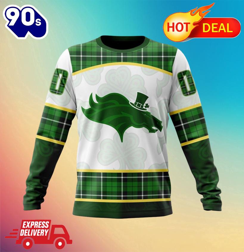 NFL Denver Broncos Special Design For St. Patrick Day All Over Print Shirts NFL Denver Broncos Special Design For St. Patrick Day All Over Print Shirts