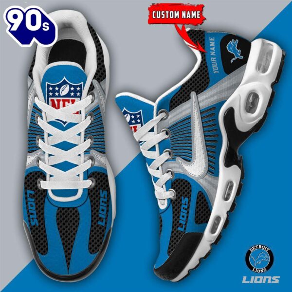 NFL Detroit Lions Football Team Custom Max Plus Shoes