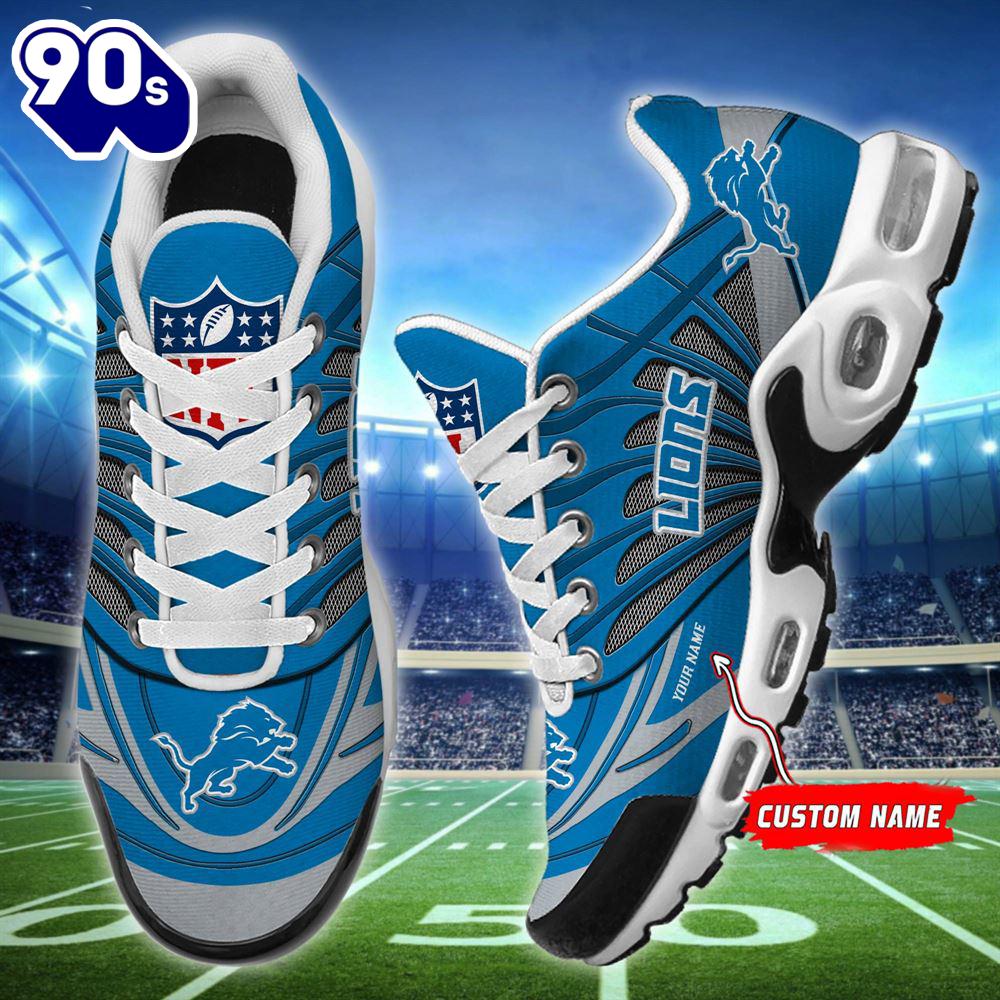 NFL Detroit Lions Football Team TN Shoes Sport - Custom Name NFL Detroit Lions Football Team TN Shoes Sport - Custom Name