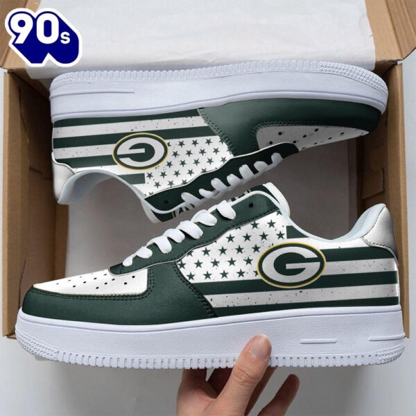NFL Green Bay Packers Air Force 1 Shoes For Fans