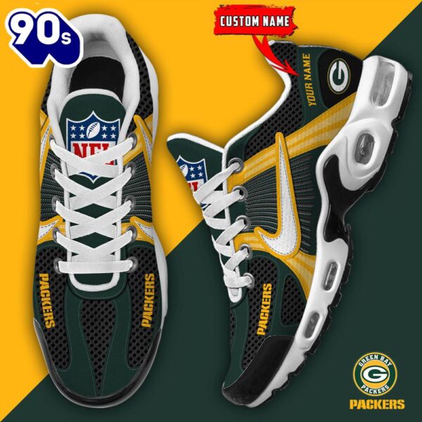 NFL Green Bay Packers Football Team Custom Max Plus Shoes