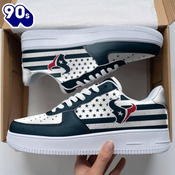 NFL Houston Texans Air Force 1 Shoes For Fans