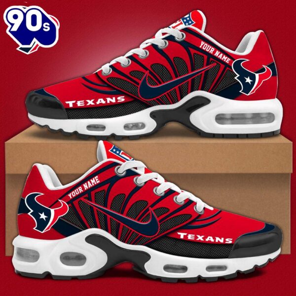 NFL Houston Texans Football Team Sport TN Shoes Cr – Custom Name
