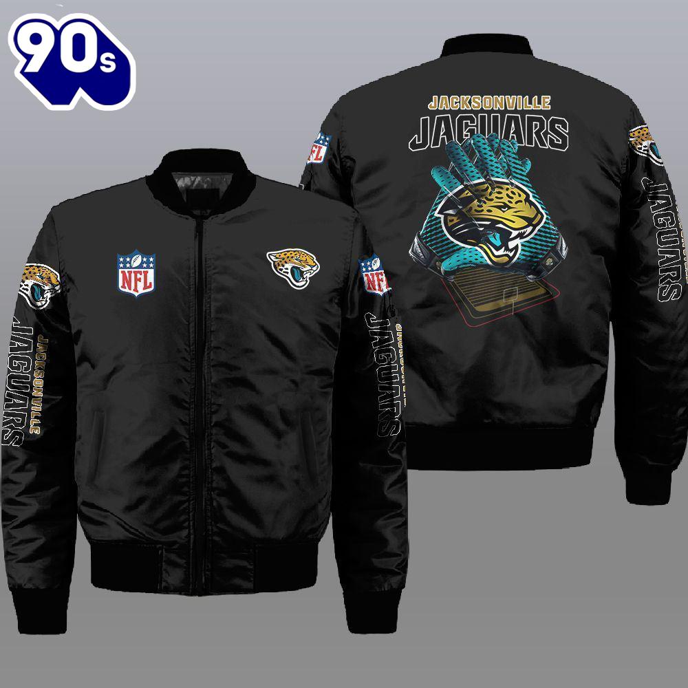 Nfl Jacksonville Jaguars 3D Bomber Jacket Gift For Christmas Nfl Jacksonville Jaguars 3D Bomber Jacket Gift For Christmas