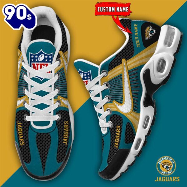 NFL Jacksonville Jaguars Football Team Custom Max Plus Shoes