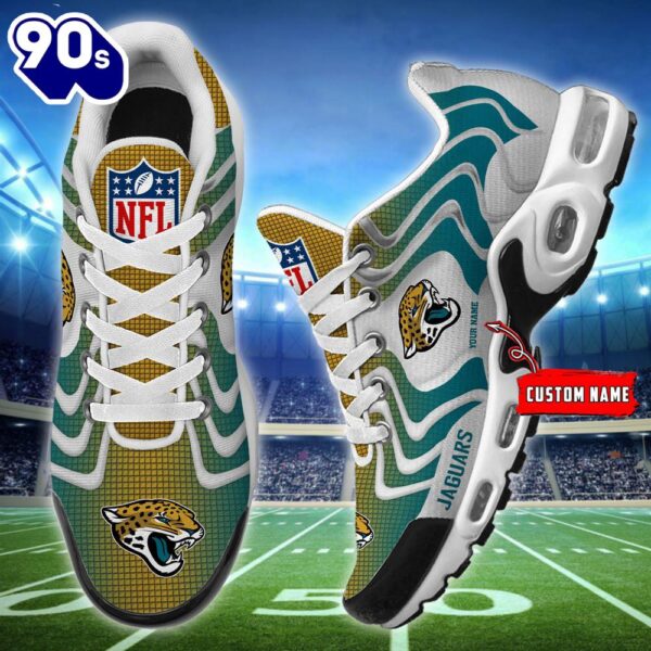 NFL Jacksonville Jaguars Football Team TN Shoes – Custom Name