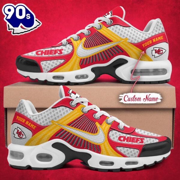 NFL Kansas City Chiefs Custom Name TN Shoes