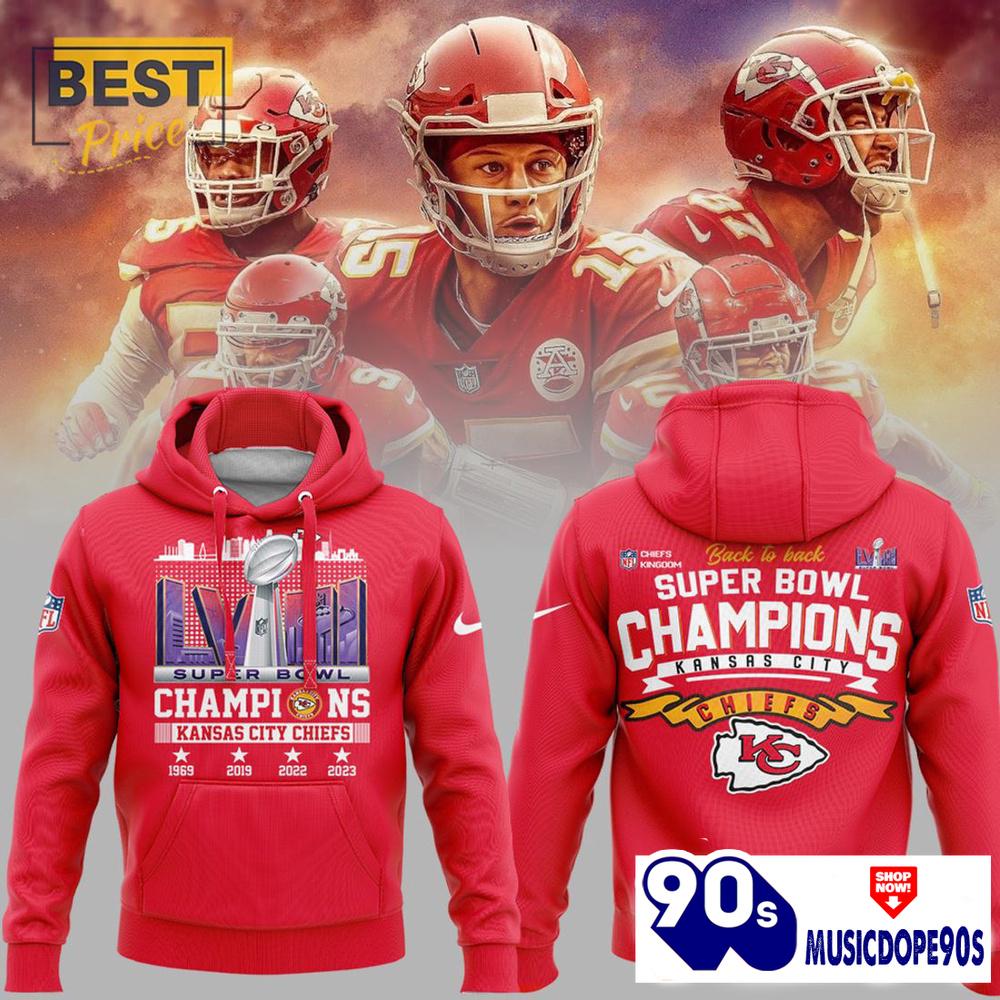 NFL Kansas City Chiefs Super Bowl Hoodie, Jogger, Cap