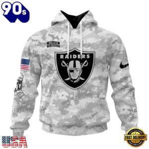 NFL Las Vegas Raiders Arctic Camo Salute To Service 2026 Design Hoodie, T Shirt, Sweatshirt, NFL Trending Shirt Nfl Las Vegas Raiders Arctic Camo Salute TO Service 2026 Design Hoodie T Shirt Sweatshirt 1