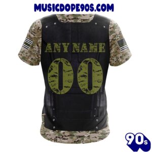 NFL Las Vegas Raiders Custom Name Number Skull Camo Veteran Kits T-Shirt 1 NFL Las Vegas Raiders Custom Name Number Skull Camo Veteran Kits T-Shirt