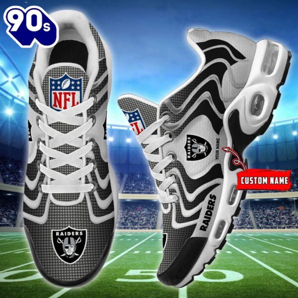 NFL Las Vegas Raiders Football Team TN Shoes – Custom Name