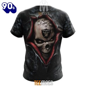 NFL Las Vegas Raiders Halloween Horror Skull T-Shirt