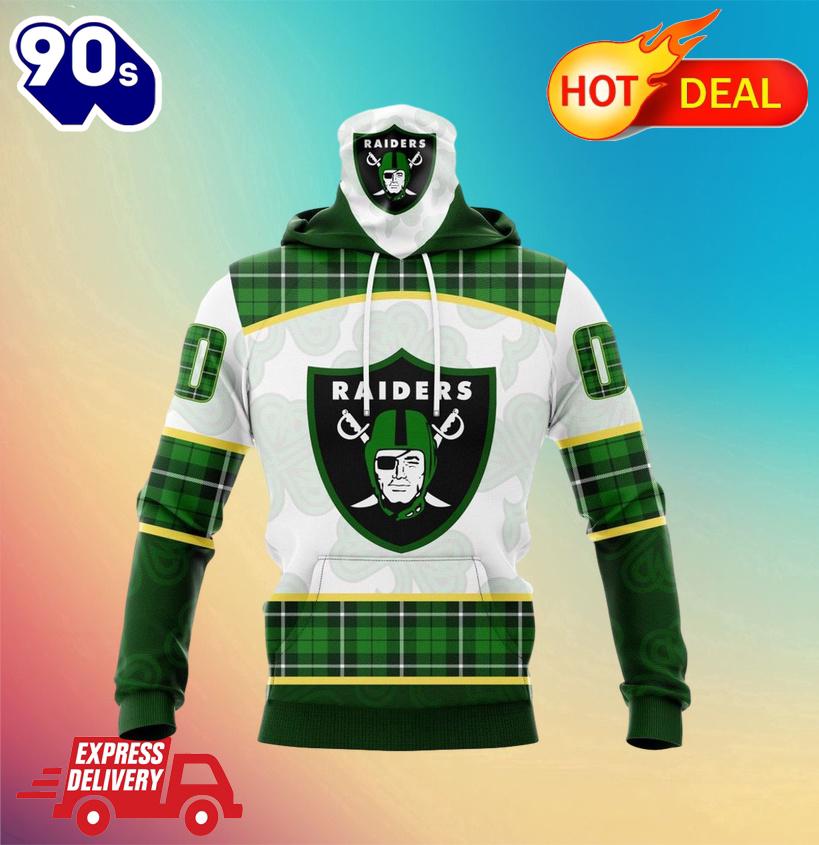 NFL Las Vegas Raiders Special Design For St. Patrick Day All Over Print Shirts NFL Las Vegas Raiders Special Design For St. Patrick Day All Over Print Shirts