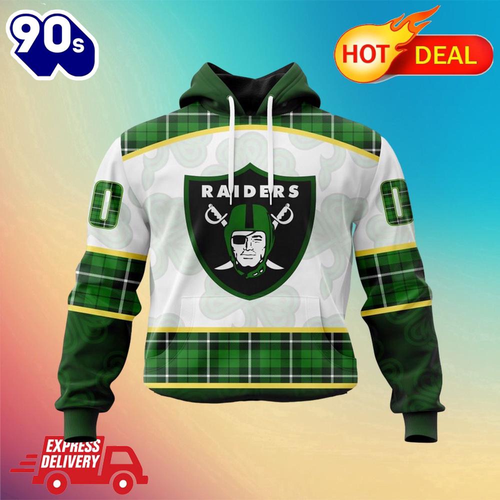 NFL Las Vegas Raiders Special Design For St. Patrick Day All Over Print Shirts NFL Las Vegas Raiders Special Design For St. Patrick Day All Over Print Shirts
