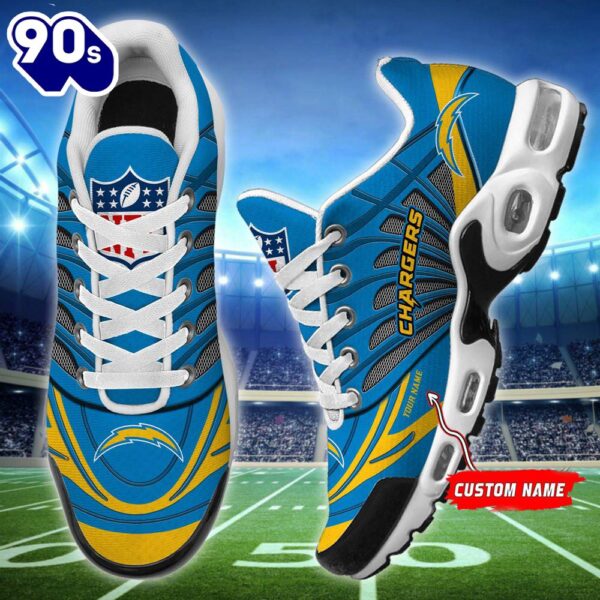 NFL Los Angeles Chargers Football Team TN Shoes Sport – Custom Name