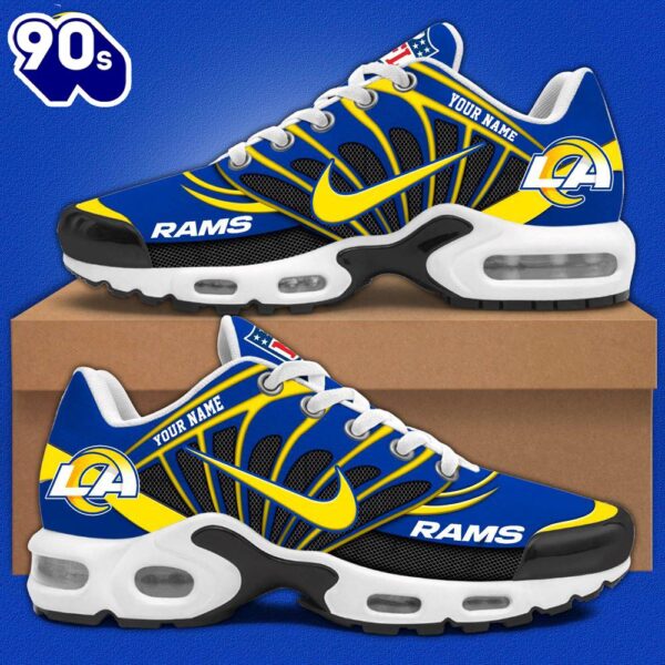 NFL Los Angeles Rams Football Team Sport TN Shoes Cr – Custom Name