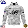 NFL Miami Dolphins Arctic Camo Salute To Service 2026 Design Hoodie, T Shirt, Sweatshirt, NFL Trending Shirt