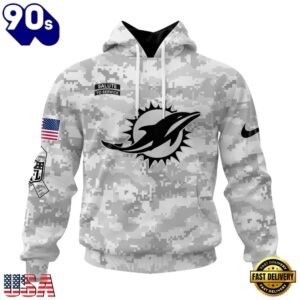 NFL Miami Dolphins Arctic Camo Salute To Service 2026 Design Hoodie, T Shirt, Sweatshirt, NFL Trending Shirt Nfl Miami Dolphins Arctic Camo Salute TO Service 2026 Design Hoodie T Shirt Sweatshirt 1