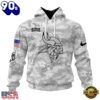 NFL Minnesota Vikings Arctic Camo Salute To Service 2026 Design Hoodie, T Shirt, Sweatshirt, NFL Trending Shirt