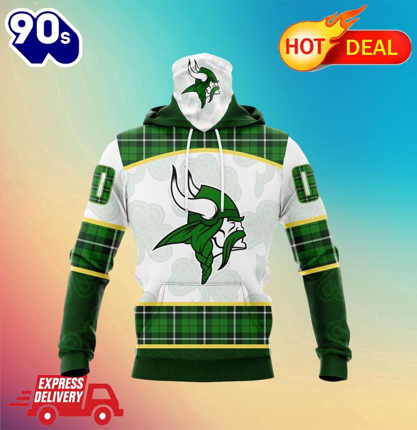 NFL Minnesota Vikings Special Design For St. Patrick Day All Over Print Shirts NFL Minnesota Vikings Special Design For St. Patrick Day All Over Print Shirts