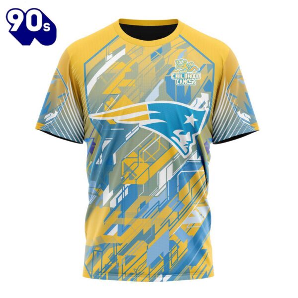 NFL New England Patriots Childhood Cancers T-Shirt