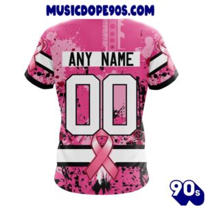 NFL New England Patriots Custom Name Number Pink Breast Cancer T-Shirt 1 NFL New England Patriots Custom Name Number Pink Breast Cancer T-Shirt