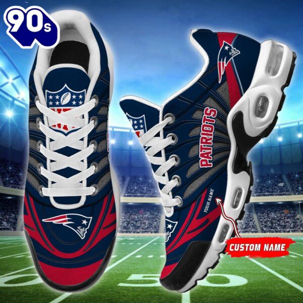 NFL New England Patriots Football Team TN Shoes Sport – Custom Name