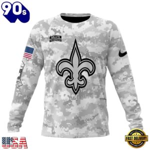 NFL New Orleans Saints Arctic Camo Salute To Service 2026 Design Hoodie, T Shirt, Sweatshirt, NFL Trending Shirt Nfl New Orleans Saints Arctic Camo Salute TO Service 2026 Design Hoodie T Shirt Sweatshirt 2