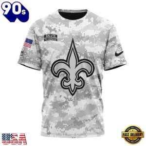 NFL New Orleans Saints Arctic Camo Salute To Service 2026 Design Hoodie, T Shirt, Sweatshirt, NFL Trending Shirt Nfl New Orleans Saints Arctic Camo Salute TO Service 2026 Design Hoodie T Shirt Sweatshirt 3