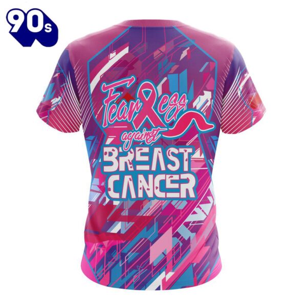 NFL New Orleans Saints Breast Cancer T-Shirt