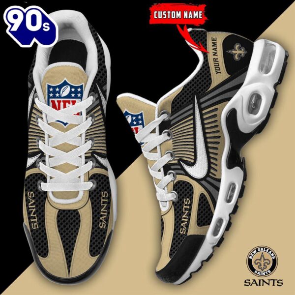 NFL New Orleans Saints Football Team Custom Max Plus Shoes