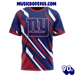 NFL New York Giants Custom Name Number MotoCross Concept T-Shirt