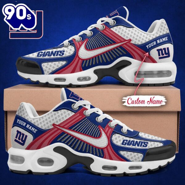 NFL New York Giants Custom Name TN Shoes