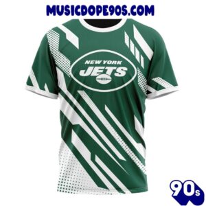 NFL New York Jets Custom Name Number MotoCross Concept T-Shirt