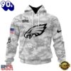 NFL Philadelphia Eagles Arctic Camo Salute To Service 2026 Design Hoodie, T Shirt, Sweatshirt, NFL Trending Shirt