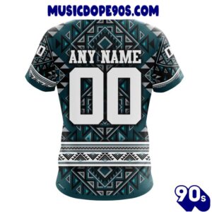 NFL Philadelphia Eagles Custom Name Number Native Concepts T-Shirt 1 NFL Philadelphia Eagles Custom Name Number Native Concepts T-Shirt