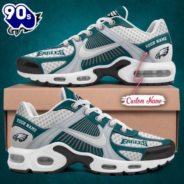 NFL Philadelphia Eagles Custom Name TN Shoes