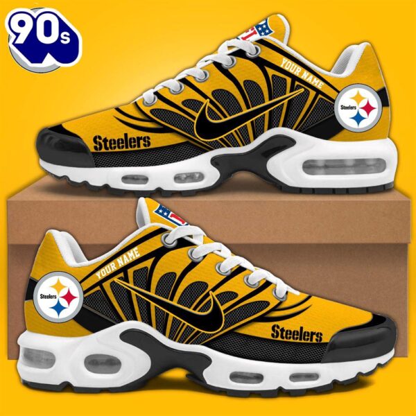 NFL Pittsburgh Steelers Football Team Sport TN Shoes Cr – Custom Name