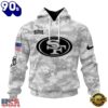 NFL San Francisco 49ers Arctic Camo Salute To Service 2026 Design Hoodie, T Shirt, Sweatshirt, NFL Trending Shirt