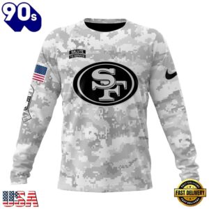 NFL San Francisco 49ers Arctic Camo Salute To Service 2026 Design Hoodie, T Shirt, Sweatshirt, NFL Trending Shirt Nfl San Francisco 49ers Arctic Camo Salute TO Service 2026 Design Hoodie T Shirt Sweatshirt 2