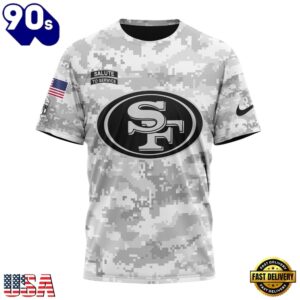 NFL San Francisco 49ers Arctic Camo Salute To Service 2026 Design Hoodie, T Shirt, Sweatshirt, NFL Trending Shirt Nfl San Francisco 49ers Arctic Camo Salute TO Service 2026 Design Hoodie T Shirt Sweatshirt 3