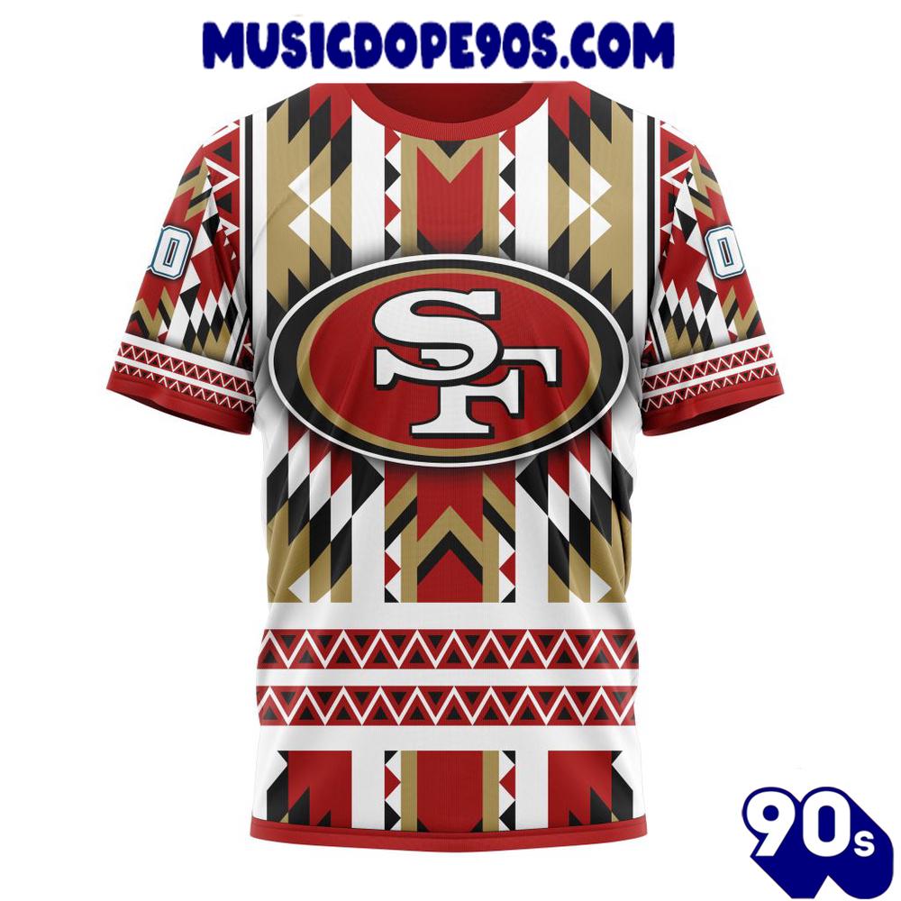 NFL San Francisco 49ers Custom Name Number Native Concepts T-Shirt NFL San Francisco 49ers Custom Name Number Native Concepts T-Shirt