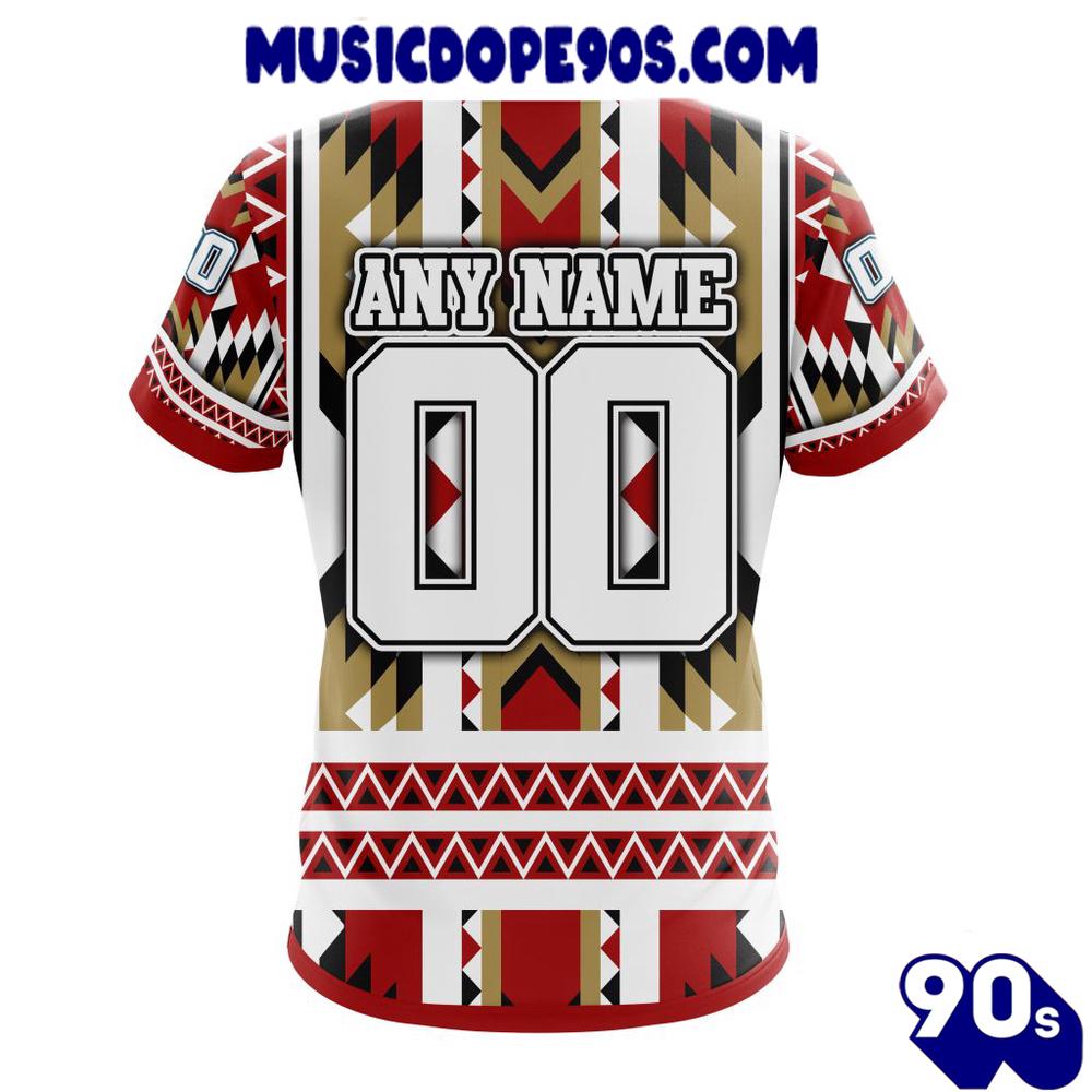 NFL San Francisco 49ers Custom Name Number Native Concepts T-Shirt NFL San Francisco 49ers Custom Name Number Native Concepts T-Shirt