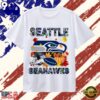 NFL Seattle Seahawks Legend Player Autumn 2026 T Shirt, Viral 2D Graphic Tee